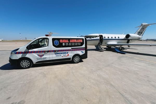 Avion médicalisé Maroc